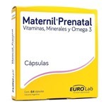Maternil Suplemento Dietario Prenatal 64 cápsulas #2