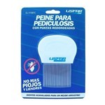 Lisfar Peine Pediculolis Metal Mango Plastico #2