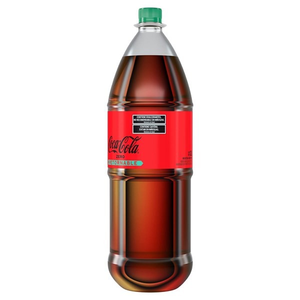 Gaseosa Coca Cola Zero 2 lts. alt