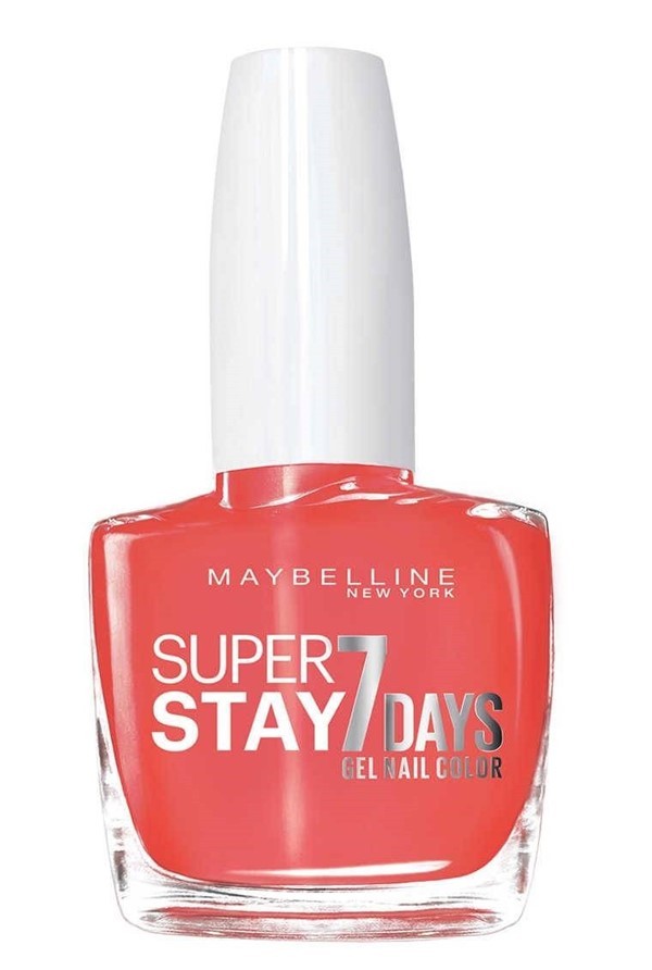 Maybelline Esmalte de Uñas Efecto Gel Superstay 7 Days 919 coral Daze #1