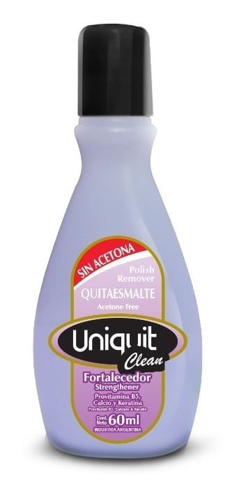Uniquit Quitaesmalte Para Uñas Fortalecedor 60 ml #1