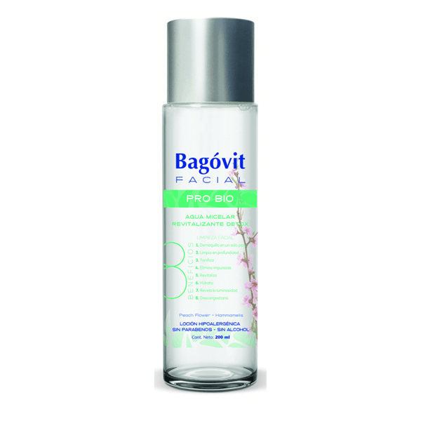 Agua Micelar Bagovit Pro Bio 200ml