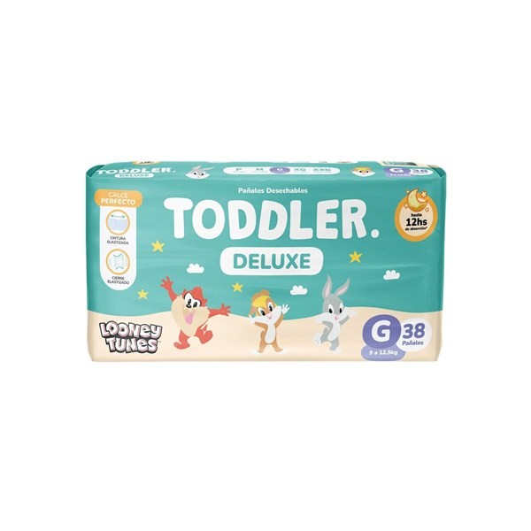 Toddler Pañales Deluxe G - 38 Unidades #1