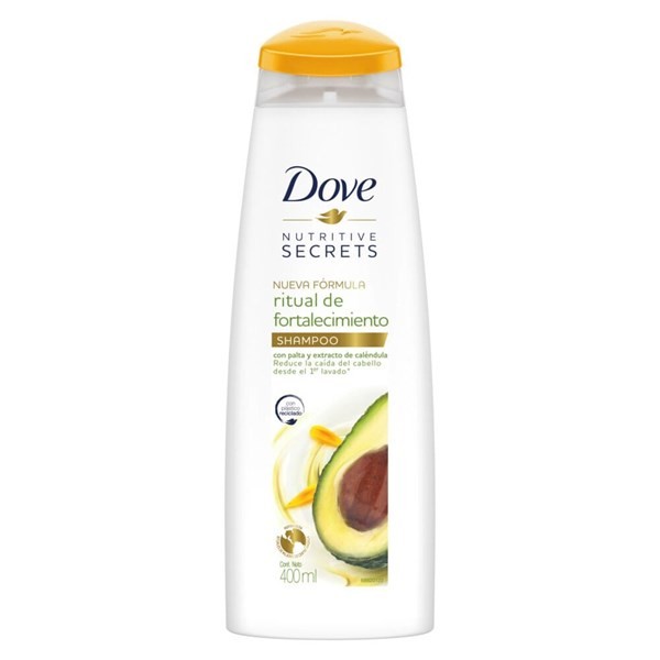 Shampoo  Dove  Ritual De Fortalecimiento Palta 400 Ml alt
