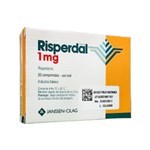 Janssen Cilag Risperdal Risperidona 1 Mg x 20 Comp #1
