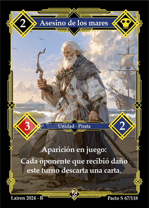 067 Asesino De Los Mares Precon Mago/Pirata - Coste 2