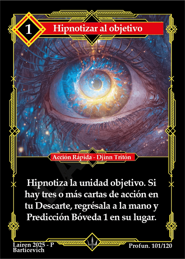 101 Hipnotizar El Objetivo - Coste 1 #1