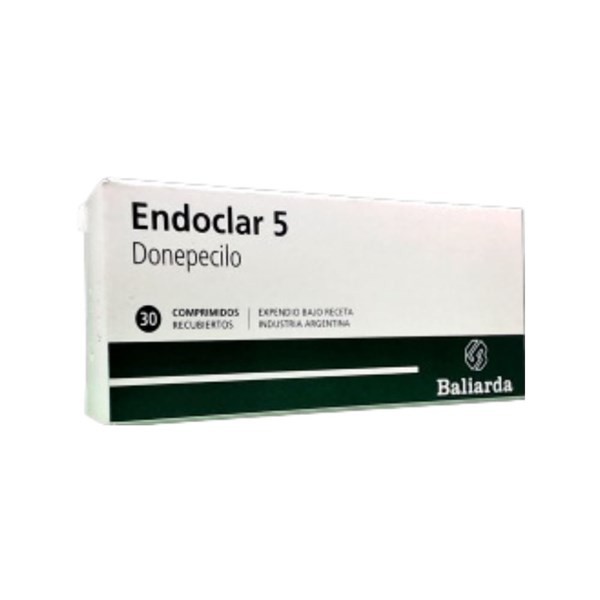 Baliarda Endoclar 5 Mg Donepecilo x 30 Comp Recubiertos #1