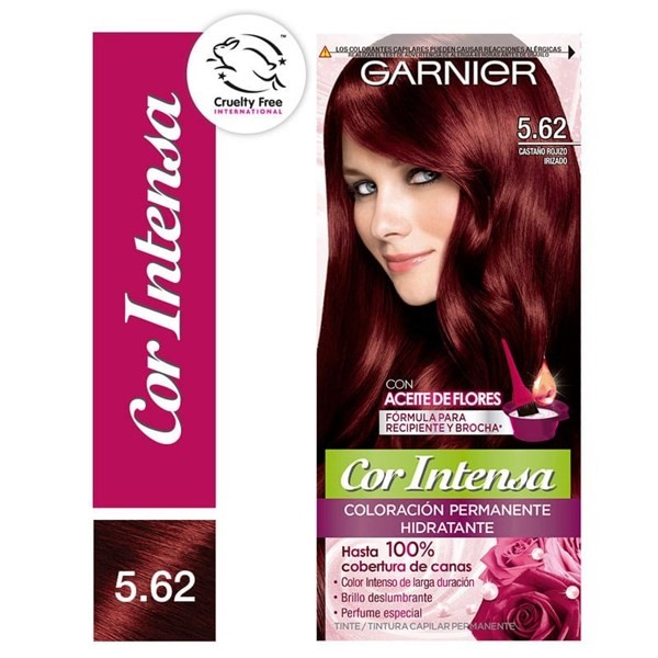 Kit Tintura Permanente Cor Intensa Color 5.62 Castano Rojizo Irizado #1