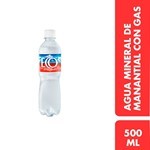 Agua Mineral De Manantial Con Gas Eco De Los Andes 500 Cc #1
