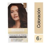 Capilatis Kit Coloración en Crema Chocolate N°6.7 #1