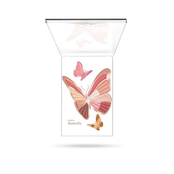 Pupa Butterfly Palette Color 001 delicate Rose #1