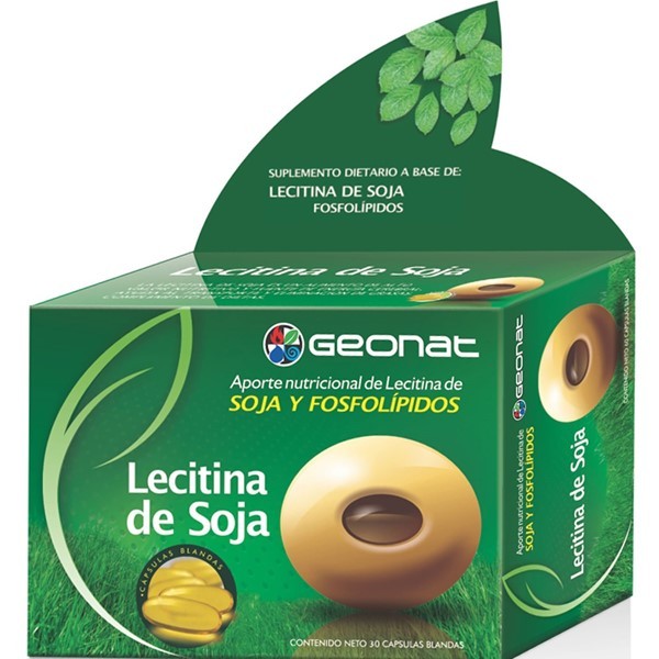 Suplemento Dietario Lecitina De Soja X 30 Cápsulas Blandas #1
