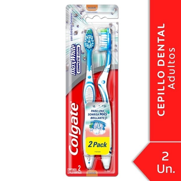 Cepillo Dental Colgate Max White Medio 2 U #1