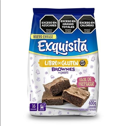 Brownies De Chocolate Exquisita 400g #1
