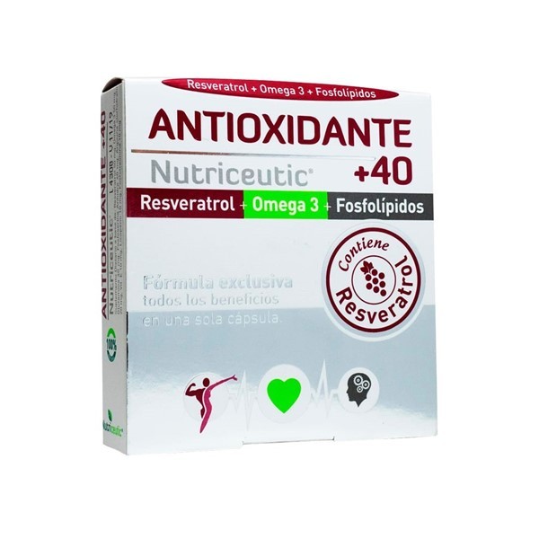 Nutriceutic Antioxidante +40 32 capsulas #1