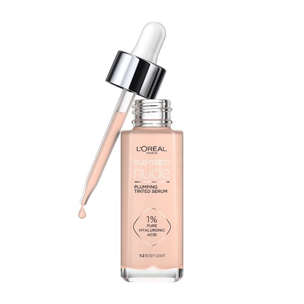 L'oréal París Base de Maquillaje True Match Nude Serum Color 1-2 Rosy Light alt