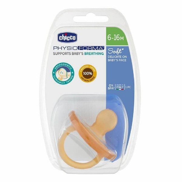 Chupete Chicco Physio Soft 6-16 m Látex alt