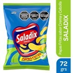 Papas Fritas Saladix Sabor Crema Y Cebolla 72 Grs #1