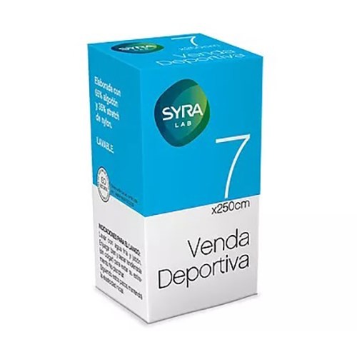 Venda Elastica Deportiva 7 cm x 25 m - Syra #1