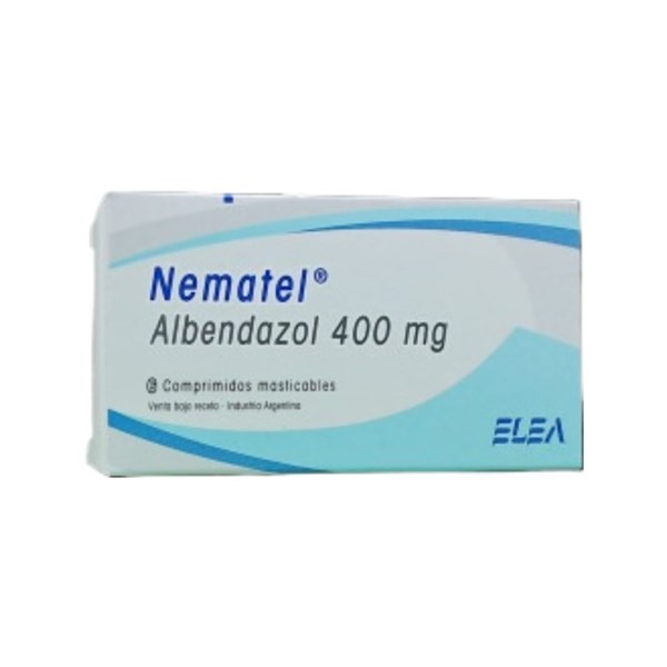 Elea Nematel 400 Mg Albendazol x 6 Comp Masticables #1
