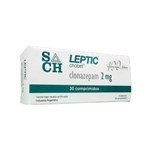 Soubeiran Chobe Leptic Clonazepam 2 Mg x 30 Comp #1