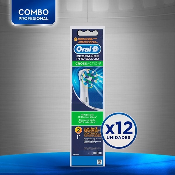 Oral B Combo Repuestos Cepillo Eléctrico (12 Unidades) #1