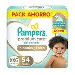 Pañales Pampers Premium Care Plus Hipoalergénico Pack Ahorro Xxg #1