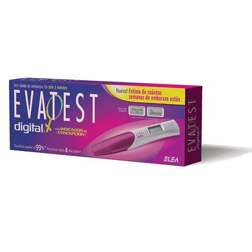 Evatest Test Embarazo Digital (1 Unidad)