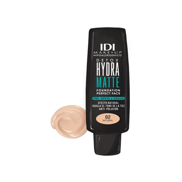 Base de Maquillaje Idi Hydra Matte 120 classic Ivory @ #E1c0a1