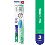 Gum Cepillo Dental Esmalte Clean (2 Unidades) #1