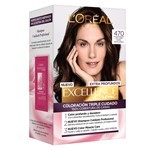 Kit Coloracion Permanente Excellence Creme Extra Profundo x 47 g 470 Castano Puro Profundo #1