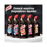 Gel Limpiador Desinfectante Para Inodoros Harpic Power Plus Citrus 500 ml. #5