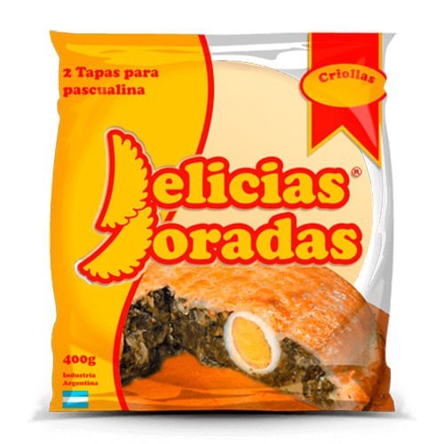 Tapa Pasculina Criolla Delicias Doradas 400 Gr #1