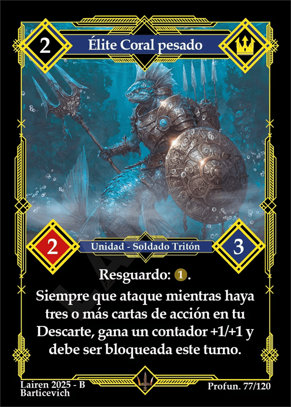 077 Elite Coral Pesado - Coste 2