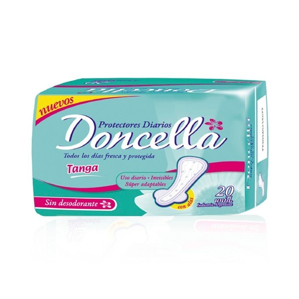 Proctector Diario Doncella Tanga X 20 U