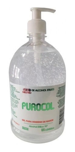Purocol Alcohol en Gel Neutro Alcohol 70% 1000 ml 1 Unidad