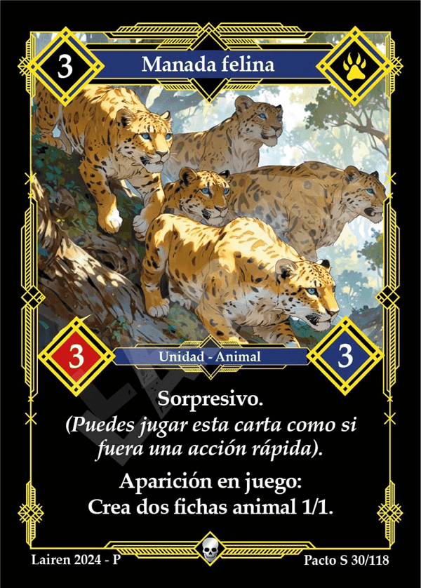 030 Manada Felina - Coste 3