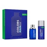 Benetton Colors Blue Men Cofre* Edt Presentación 100 ml #1