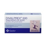 Divalprex 500 Mg | 50 comprimidos | Divalproato de sodio #1
