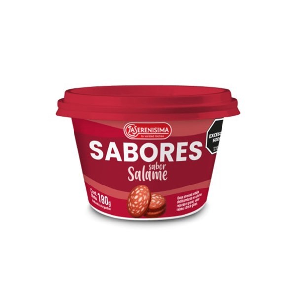Queso Untable La Serenísima Sabor Salame en Pote 180 grs #1