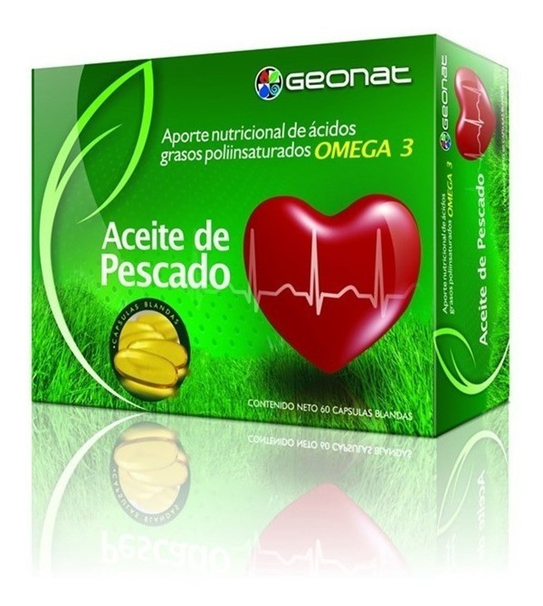 Geonat Aceite de Pescado Diates 1000 x 60 Cps Bl #1