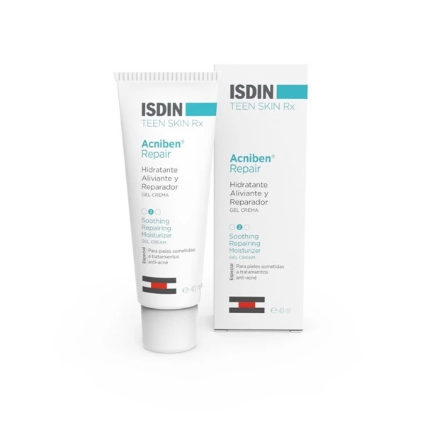 Isdin Acniben Teen Skin Repair Gel Crema Hidratante 40 ml