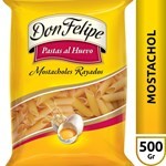 Fideos Mostacholes Rayados Don Felipe 500 G. #1