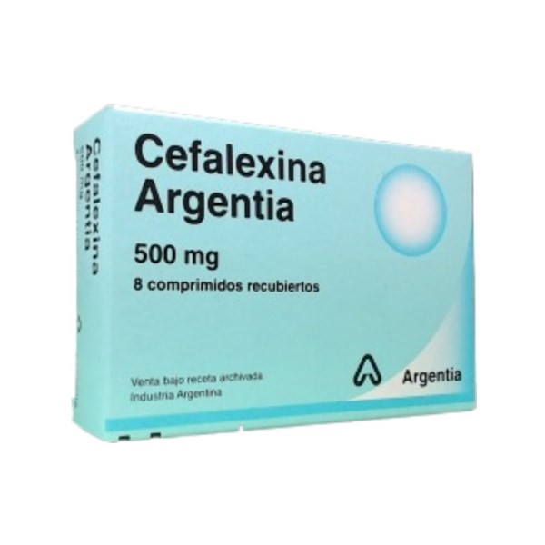 Siegfried Cefalexina Argentia Cefalexina 500 Mg x 8 Comp #1