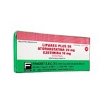 Finadiet Liparex Plus 20 Atorvastatín + Ezetimibe x 30 Comprimidos #1