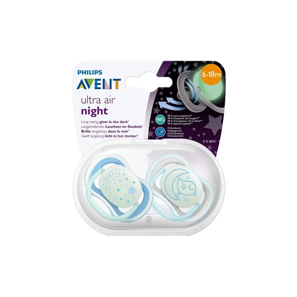 Chuepete Avent 6-18 Meses Ultra Air Night x 2 2 Unid