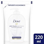 Dove Jabón Líquido Para Manos Original Repuesto 220 ml #1