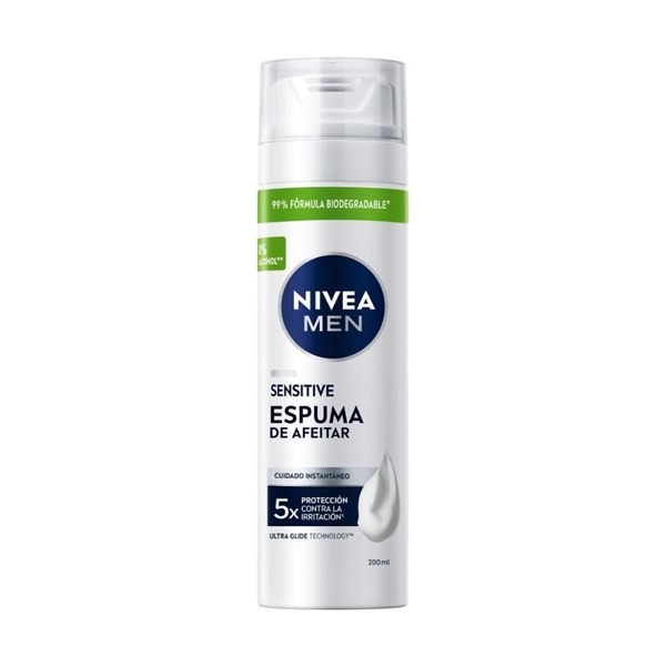 Espuma de Afeitar Nivea Men Sensitive Para Piel Sensible alt