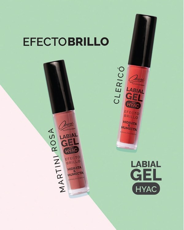 Arex Labial en Gel Efecto Brillo Hyac Clerico alt